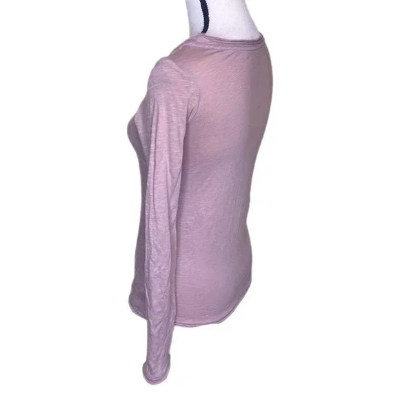 Anthropologie Pure + Gold Long Sleeve Mauve Pullover Size XS - Picture 2 of 7